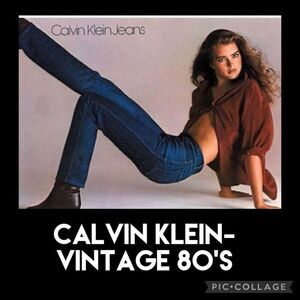 Calvin Klein Vintage 80’s/90’s Era Straight Leg Medium Wash Straight Leg Jeans 2